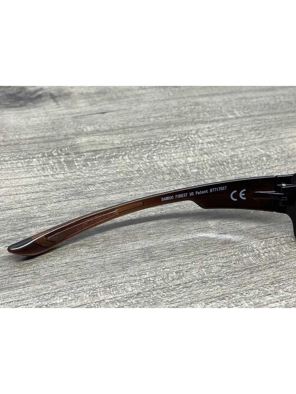Maui Jim BAMBOO FOREST MJ-415-26B Brown Wrap Sunglasses 60-18 125 Japan *FRAMES